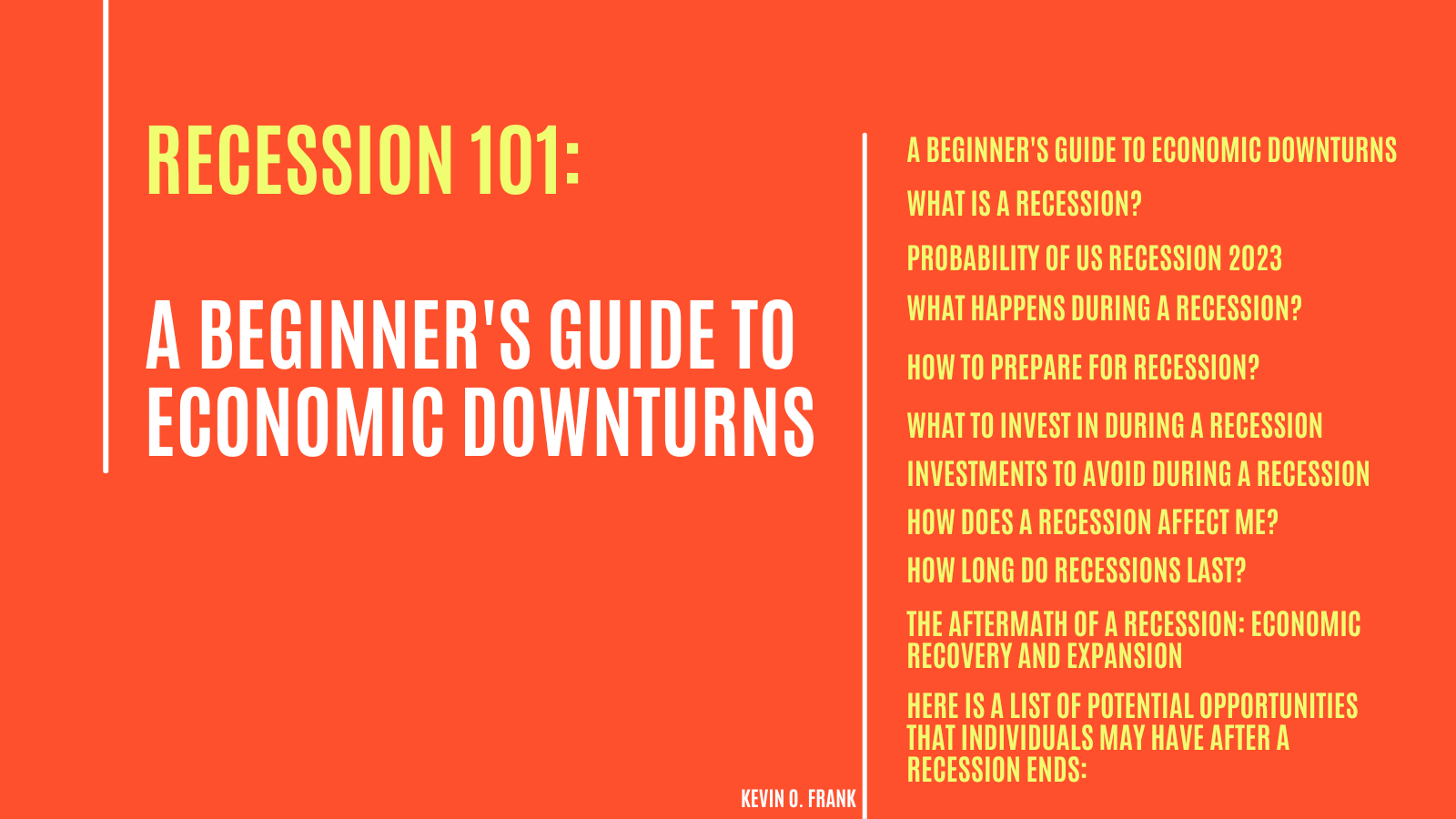 What is an Economic Recession? A Beginner's Guide to Understanding Economic Downturns